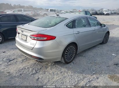 Lot #3042568852 2018 FORD FUSION HYBRID TITANIUM