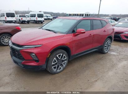 Lot #3052075084 2023 CHEVROLET BLAZER FWD RS