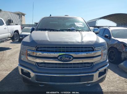 Lot #3037131243 2019 FORD F-150 LARIAT