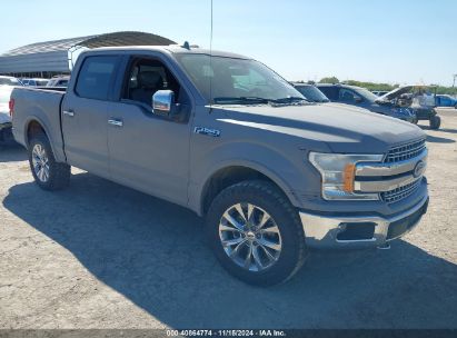 Lot #3037131243 2019 FORD F-150 LARIAT