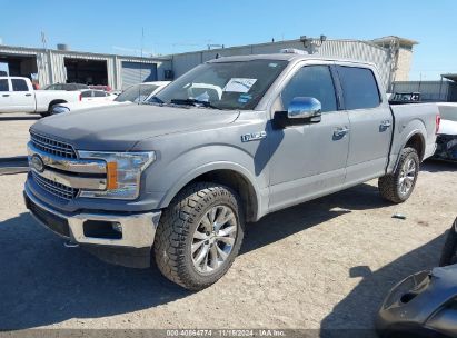 Lot #3037131243 2019 FORD F-150 LARIAT