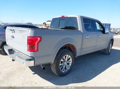 Lot #3037131243 2019 FORD F-150 LARIAT