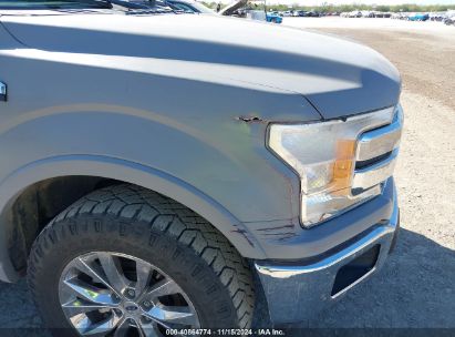 Lot #3037131243 2019 FORD F-150 LARIAT