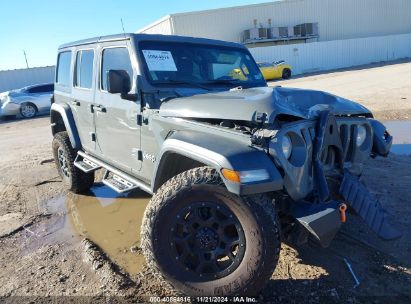 Lot #3035083161 2018 JEEP WRANGLER UNLIMITED SPORT S 4X4