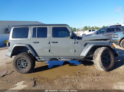 Lot #3035083161 2018 JEEP WRANGLER UNLIMITED SPORT S 4X4