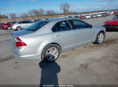 Lot #2997780527 2010 FORD FUSION SE