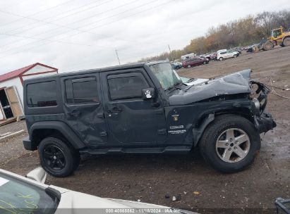 Lot #3049470550 2017 JEEP WRANGLER UNLIMITED SPORT 4X4