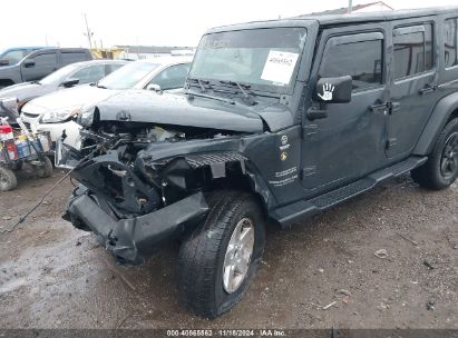 Lot #3049470550 2017 JEEP WRANGLER UNLIMITED SPORT 4X4