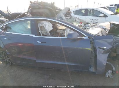 Lot #3035094351 2019 TESLA MODEL 3