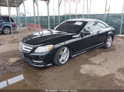 Lot #3035071500 2012 MERCEDES-BENZ CL 550 4MATIC