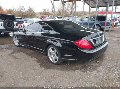 Lot #3035071500 2012 MERCEDES-BENZ CL 550 4MATIC