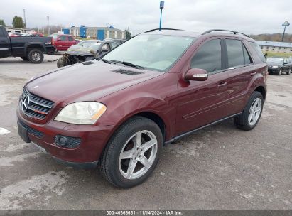 Lot #3045360681 2007 MERCEDES-BENZ ML 350 4MATIC