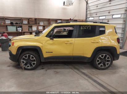 Lot #3035082956 2018 JEEP RENEGADE LATITUDE 4X4