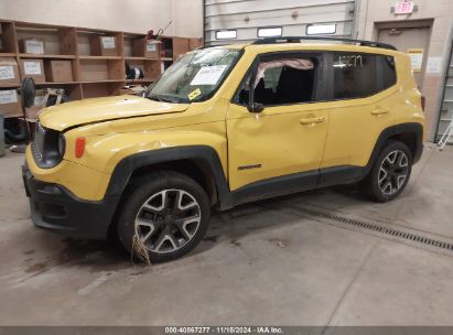 Lot #3035082956 2018 JEEP RENEGADE LATITUDE 4X4