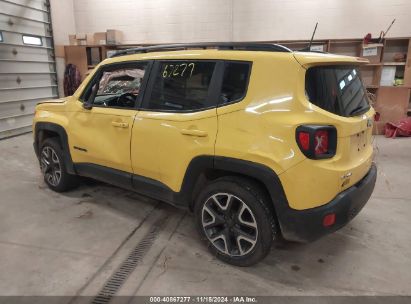 Lot #3035082956 2018 JEEP RENEGADE LATITUDE 4X4