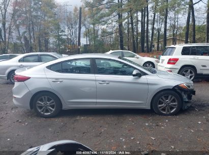 Lot #3052074845 2018 HYUNDAI ELANTRA SEL