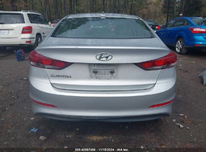 Lot #3052074845 2018 HYUNDAI ELANTRA SEL