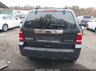 Lot #3037543758 2010 FORD ESCAPE HYBRID LIMITED