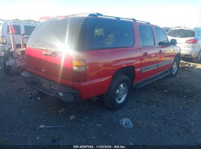 Lot #3056471934 2002 CHEVROLET SUBURBAN 1500 LT