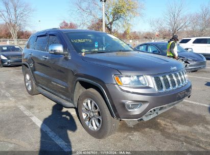 Lot #2992821235 2014 JEEP GRAND CHEROKEE LIMITED