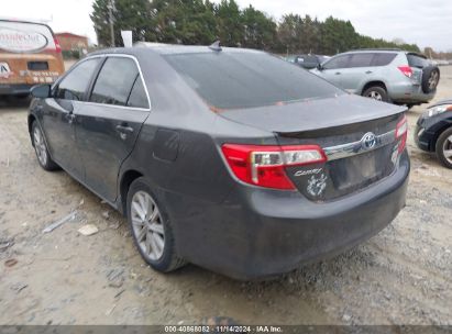 Lot #2992821231 2012 TOYOTA CAMRY HYBRID XLE