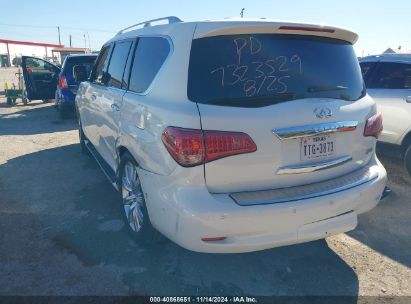 Lot #2995287946 2014 INFINITI QX80