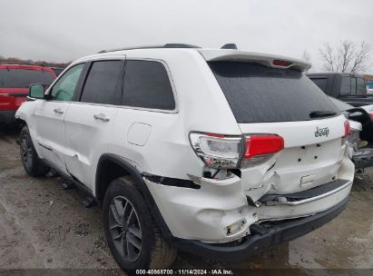 Lot #3052074813 2019 JEEP GRAND CHEROKEE LIMITED 4X4