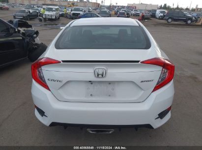 Lot #3035094320 2019 HONDA CIVIC SPORT