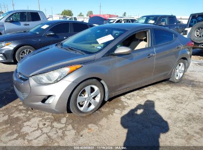 Lot #3045360602 2013 HYUNDAI ELANTRA GLS