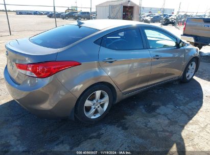 Lot #3045360602 2013 HYUNDAI ELANTRA GLS