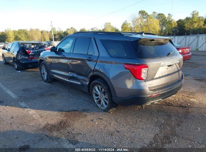 Lot #3035082920 2021 FORD EXPLORER XLT