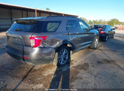 Lot #3035082920 2021 FORD EXPLORER XLT