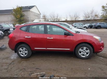 Lot #3035082914 2014 NISSAN ROGUE SELECT S