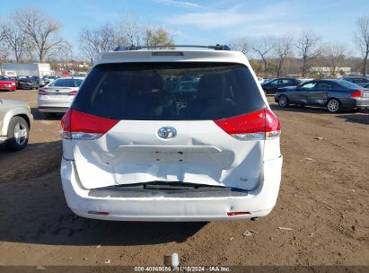 Lot #3035082913 2013 TOYOTA SIENNA LE V6 8 PASSENGER