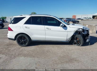 Lot #3056471926 2018 MERCEDES-BENZ GLE 350 4MATIC