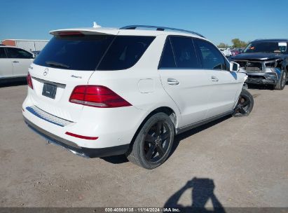 Lot #3056471926 2018 MERCEDES-BENZ GLE 350 4MATIC