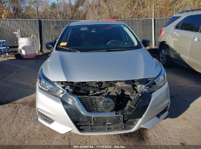 Lot #3035082911 2021 NISSAN VERSA S XTRONIC CVT