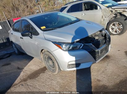 Lot #3035082911 2021 NISSAN VERSA S XTRONIC CVT