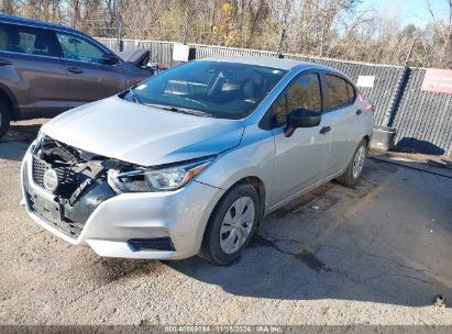 Lot #3035082911 2021 NISSAN VERSA S XTRONIC CVT