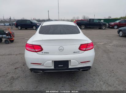 Lot #3053056324 2017 MERCEDES-BENZ C 300 4MATIC