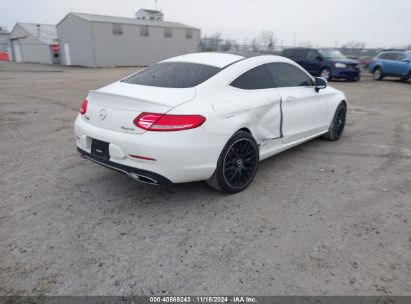 Lot #3053056324 2017 MERCEDES-BENZ C 300 4MATIC