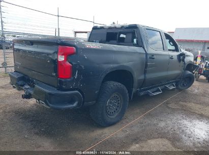 Lot #3054888170 2021 CHEVROLET SILVERADO 1500 4WD  SHORT BED LT TRAIL BOSS