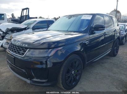 Lot #3051073938 2019 LAND ROVER RANGE ROVER SPORT SE