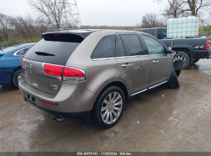 Lot #3035071419 2012 LINCOLN MKX