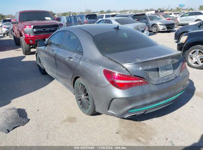 Lot #3053068419 2017 MERCEDES-BENZ CLA 250 4MATIC