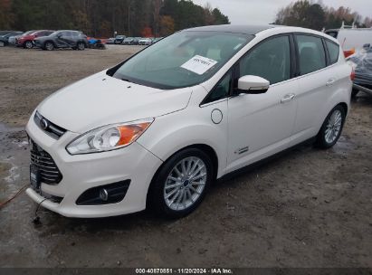 Lot #3035071397 2014 FORD C-MAX ENERGI SEL