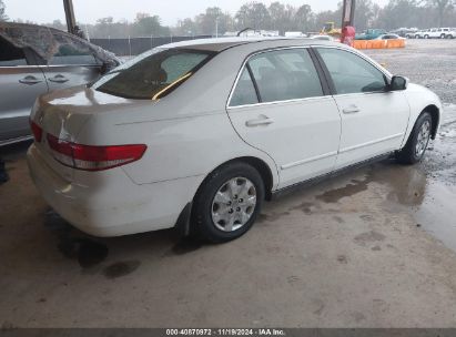 Lot #2992821200 2004 HONDA ACCORD 2.4 LX