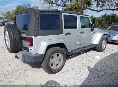 Lot #3042569152 2011 JEEP WRANGLER UNLIMITED SAHARA