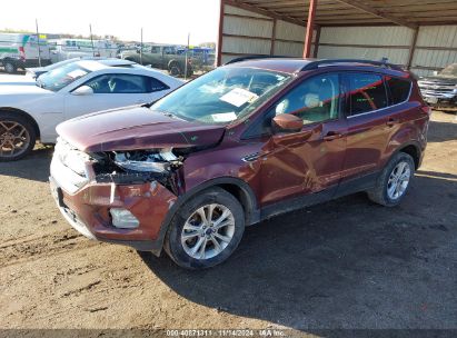 Lot #3035082862 2018 FORD ESCAPE SEL