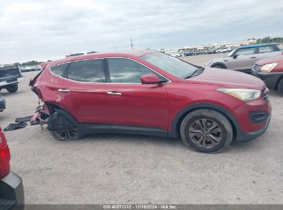 Lot #3035071387 2013 HYUNDAI SANTA FE SPORT